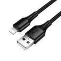 Kabel Hoco X120 USB-A na Lightning 1 m, černý