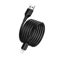 Kabel Hoco X120 USB-A na Lightning 1 m, černý