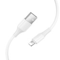 Kabel Hoco X120 USB-C Lightning PD 27W 1 m bílý