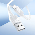 Kabel Hoco X114 USB-A na Lightning 1 m bílý