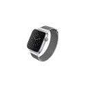 UNIQ Dante Prémiový ocelový řemínek s milánským tahem pro Watch 42/44/45/49mm, stříbrný