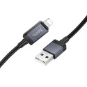Kabel Hoco X118 USB-A na Lightning 1 m s LED displejem