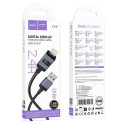 Kabel Hoco X118 USB-A na Lightning 1 m s LED displejem