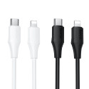 Kabel Hoco X124 USB-C na Lightning 27W 1 m bílý
