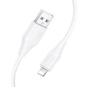 Kabel Hoco X124 USB-A na Lightning 2,4A 1 m bílý