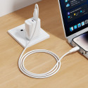 Kabel Hoco X124 USB-A na Lightning 2,4A 1 m bílý