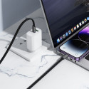 Kabel Hoco X125 USB-C na Lightning 1 m 30W PD - černý