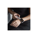 UNIQ Dante Prémiový ocelový řemínek s milánským tahem pro Watch 42/44/45/49mm, stříbrný