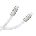 Kabel Hoco X125 USB-C na Lightning 1 m PD 30W - bílý