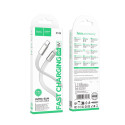 Kabel Hoco X125 USB-C na Lightning 1 m PD 30W - bílý
