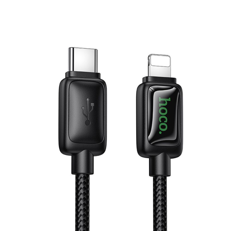 Kabel Hoco U146 PD 30W 1,2 m pro Apple zařízení - černý