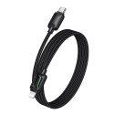 Kabel Hoco U146 USB-C na Lightning 30W 1,2 m černý