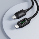 Kabel Hoco U146 USB-C na Lightning 30W 1,2 m černý