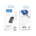 Adaptér Hoco UA17 OTG USB-A na Lightning černý