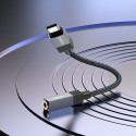 Adaptér Hoco UPA32C USB-C na Jack 3,5 mm černý