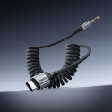 Kabel Hoco UPA33B AUX 3,5 mm na USB-C 1,5 m - černý