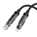 Kabel Hoco U151 4v1 240W 1,2 m černý | applegang.cz