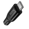 Adaptér Hoco UPA35 MIA USB-C na 3,5mm jack – černý