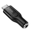 Adaptér Hoco UPA35 MIA USB-C na 3,5mm jack – černý