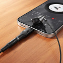 Adaptér Hoco UPA35 MIA USB-C na 3,5mm jack – černý