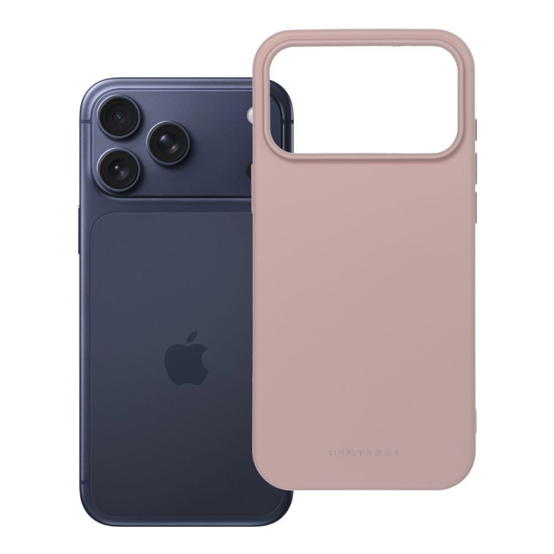 Kryt Roar SPACE pro iPhone 17 Pro Max (6,9") - pudrově růžový