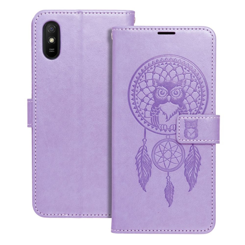Pouzdro Mezzo Book pro Xiaomi Redmi 9AT / Redmi 9A - fialové