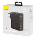 BASEUS CCGAN2P-L01 GaN Nabíječka 4v1 (2xUSB, 2x USB-C PD), výkon 100W, USB-C kabel, černá