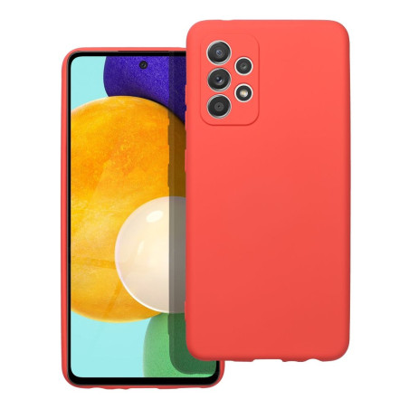 Silikonový kryt pro Samsung Galaxy A52 broskvový