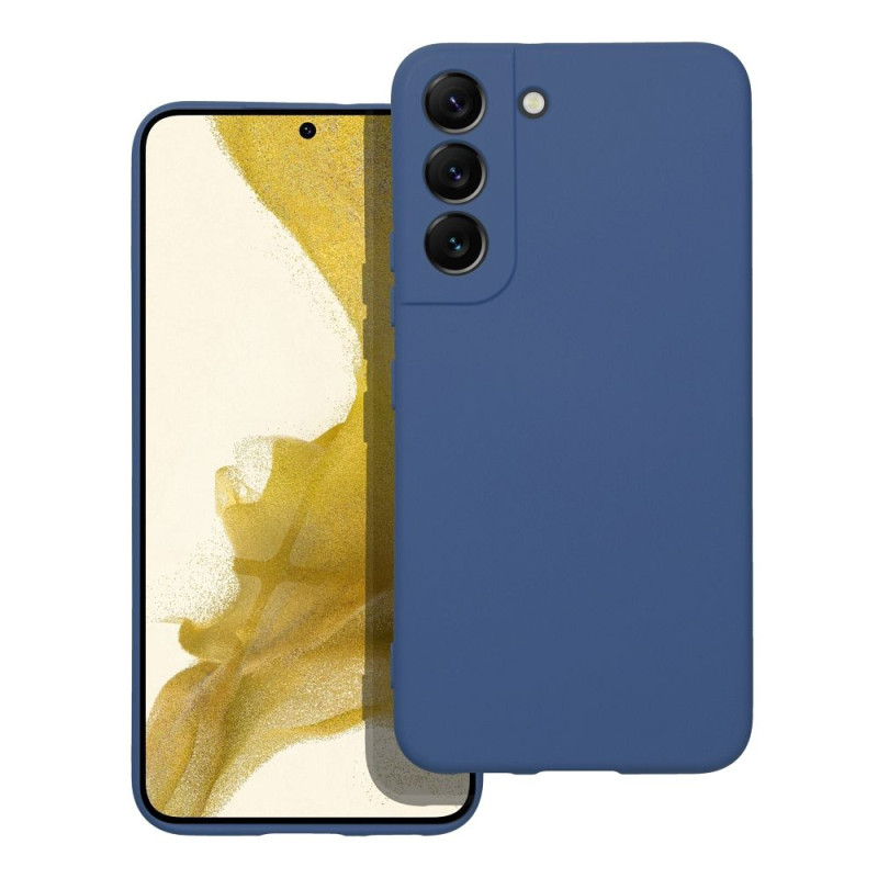 Kryt SILICONE pro Samsung Galaxy S22 - modrý