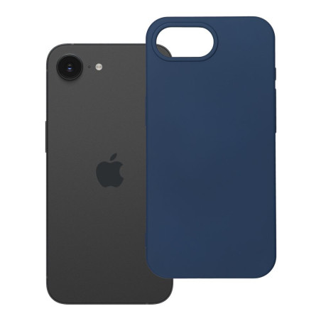 Kryt Forcell SILICONE pro iPhone 16e a 17e – modrý