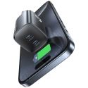USAMS CC305 T66 – 45W GaN síťová nabíječka, 2× USB-C, matná černá