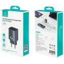 USAMS CC305 T66 – 45W GaN síťová nabíječka, 2× USB-C, matná černá