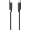 USAMS KY Series US-SJ691 60W USB-C / USB-C kabel 1m černý