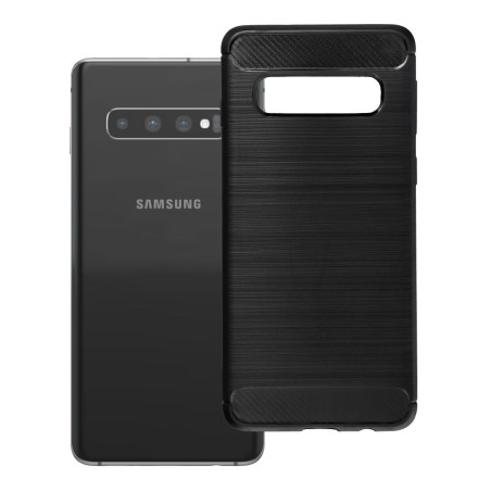 Kryt CARBON 2.0 pro Samsung Galaxy S10 černý
