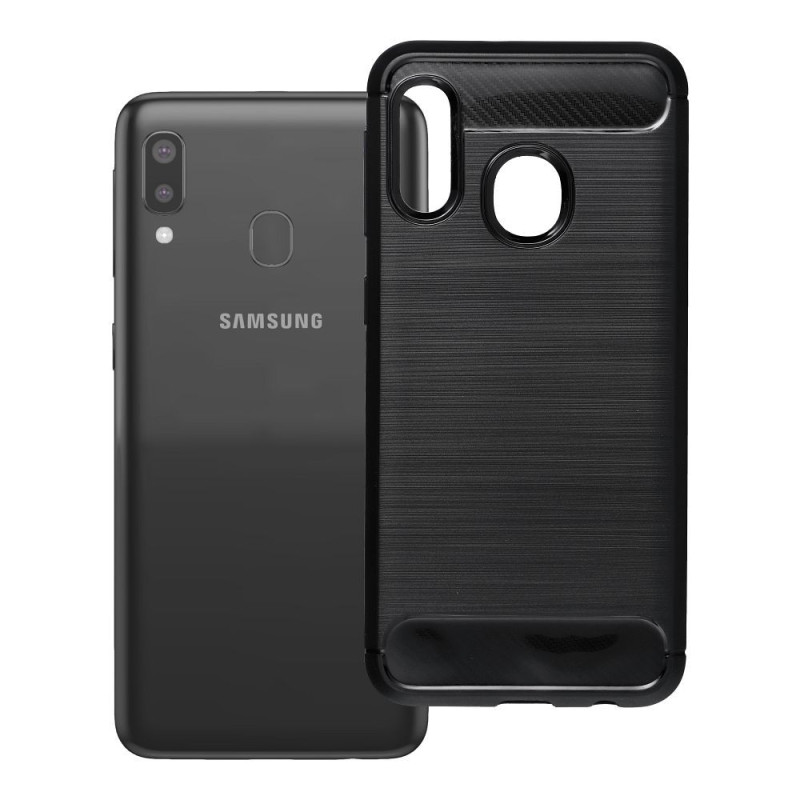 Kryt CARBON 2.0 pro Samsung Galaxy A20e - černý