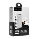 Nabíječka HOCO Z13 3v1 do auta, 2x USB 2,1A - stříbrná