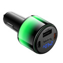 Nabíječka Hoco Z69B 57W do auta – USB-A + 2× USB-C
