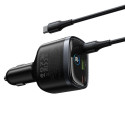 Nabíječka Hoco Z70 do auta 93W USB-C/USB-A - černá