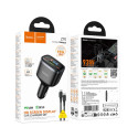 Nabíječka Hoco Z70 do auta 93W USB-C/USB-A - černá