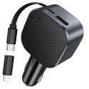 Nabíječka Hoco Z68 45W do auta s USB-C kabelem