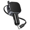 Nabíječka Hoco Z68 45W do auta s USB-C kabelem