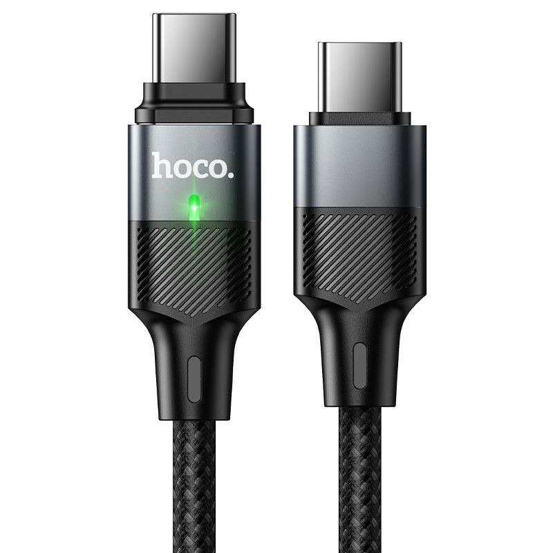 Kabel Hoco U159 MAGNETIC PD 240W 1,2 m pro USB-C - černý