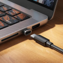 Kabel Hoco U159 magnetický USB-C 240W 1,2 m černý
