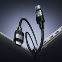 Kabel Hoco U159 magnetický USB-C 240W 1,2 m černý