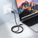 Kabel Hoco U159 magnetický USB-C 240W 1,2 m černý