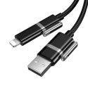 Kabel Hoco U155 4v1 USB-C/Lightning 60W 1,2 m černý