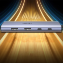 USB-C Hub Ugreen CM500 HDMI / 2x USB C / 2x USB A - šedý