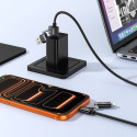 Kabel Hoco U155 4v1 USB-C/Lightning 60W 1,2 m černý