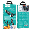 Kabel Hoco U155 4v1 USB-C/Lightning 60W 1,2 m černý