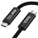 Kabel Hoco US15 USB-C na USB-C 240W 1 m černý